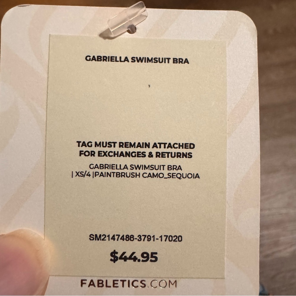 Fabletics Gabriella Swimsuit Bra - Picture 7 of 7